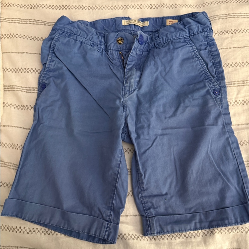 Scotch Shrunk Kids Blue Shorts